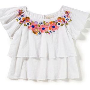 PEEK Lily Ruffle Top Blouse (6-7Y)